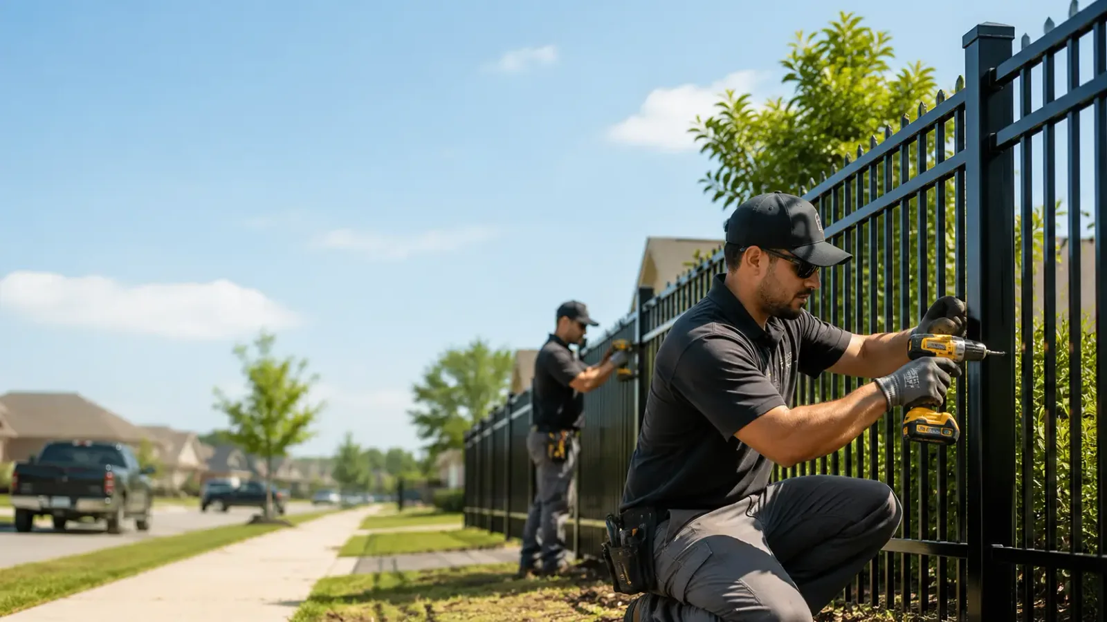 Metal Fence Installation in Erie, ND